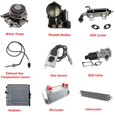 Auto-Ersatzteile, Drosselklappen, AGR-Ventile, AGR-Kühler, Klimaanlage, System, Kühlsystem